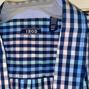 Izod Long sleeves 5XL PLAID